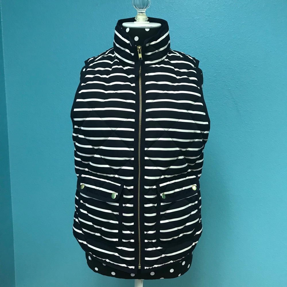 J. Crew Excursion Quilted Down Vest
